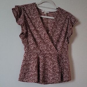 Monteau Los Angeles Wrap Top